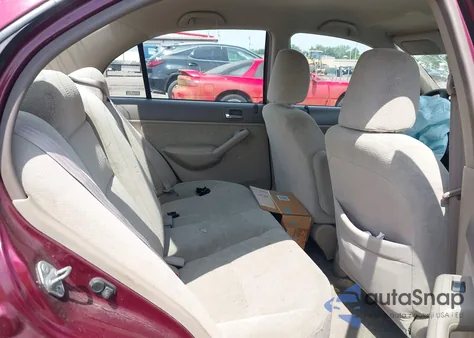 2002 Honda Civic Lx из США, поврежденный, VIN 1HGES16522L002652